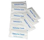 Refreshertowelsandsanitizingwipes Individuallypacked