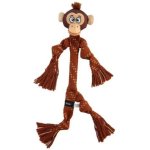 Rogz Scrubz Safari Monkey Dental Rope Toy Waggs Online Pet Shop