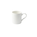 Galateo - Semi-matt Porcelain White Mug Set Of 6