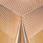 Dekorama Gold 140CM Turkish Pvc Tabling With Flannel Backing 5 - 20M Roll R69.99PER Metre