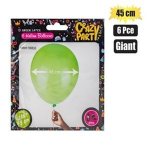 Balloon Giant 6PC Green F 02