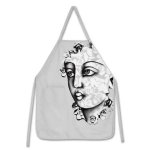 Carrol Boyes Apron- Succulent Faces
