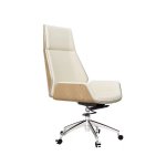 Whole Modern Luxury Executive Leather Office Chair - White