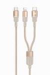 Hoco U139 Type-c Fast Charging Cable 100W 2 In 1 Type-c To Iphone 27W