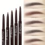 5 Color Eyebrow Tint Natural Long Lasting Paint Eyebrow Waterproof Eyebrow Pencil Double Headed Eyebrow Swivel Stick Women Makeup Tool