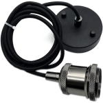 Gun Metal Pendant Fitting Cable For Light