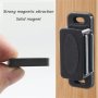 5pcs Set Strong Magnetic Cabinet Catches - Durable ABS Metal Finish For Kitchen & Wardrobe Doors