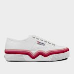 Superga Womens Canvas 2740 Liquify Stripes _ 180711 _ White - 3 White