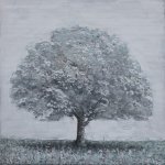 Abstract Tree Wall Art Canvas Painting 1000 X 1000