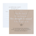 Thoughtful Trinkets Necklace Gift Set Assorted Designs - Starfish May The Stars