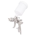 AirCraft Spray Gun Hvlp Gravity 1.8MM S S Nozzle & Needle With Plastic