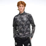 Puma Manchester City Men's 25 26 Warm Up 1 4 Zip Top