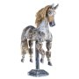Wooden Golex Horse On Stand Sotran Dekorativ