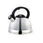 Ecco Stainless Steel Whistling Kettle - Silver