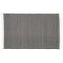 Dhurrie Twill Charcoal Mat - Doorway Mat - 50 X 80 Cm