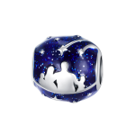 Starry Night Blue Family S925 Charm For Charm Bracelet Necklace Pendant