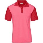 Mens Crossfire Golf Shirt Red