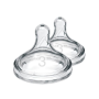 Dr Brown's Options+ Wide-neck Level 3 Silicone Teat 2 Pack