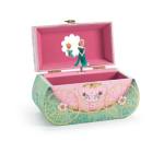 Wooden Carriage Ride Musical Box