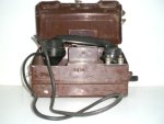 Vintage Military Field Phone Army Telephone