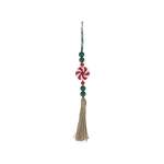 Candy. Candy Pendant With Fringe 3.4X20CM - Green