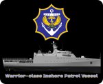 Warrior-class Inshore Patrol Vessel Mouse Pad