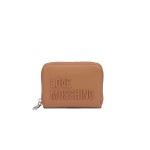 Compact Love Logo Wallet -brown