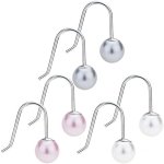 Blomdahl Titanium Earrings MINI Pendant Swarovski Crystal Pearls
