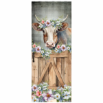 Tear Resistant Door Print Camilla Cow