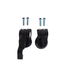 Lizzard Plastic Fork Foot Guard – Black