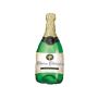 Champagne Bottle Single Giant Super Shaped Foil Balloon