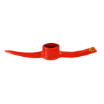 Tramontina Red Railroad Pick Head Point chisel Livestainable
