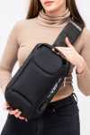 Anti Theft Sling Crossbody Shoulder Backpack With USB Charging Port Waterproof Chest S Casual Daypack - Boredbox