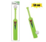 Cricket-bat Pl W ball 59CM