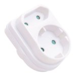 Ellies 1 Way Schuko Adaptor