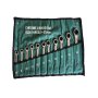 11-PIECE Chrome Vanadium Ratchet Spanner Set Sizes 8MM To 22MM