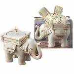 Scented Candle Holder Candleholders For Votive Birthday Candles Tea Light Holders Set 2 Pack Elephant Design