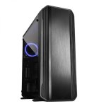 Raidmax Magnus Rgb LED Tempered Glass Side Gpu 420MM Atx|micro Atx|mini Itx Chassis Black