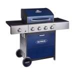 Meteor 4 Burner Gas - Red OUT370698