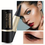 3D Eyeliner Matte Eyeliner Stick Black Eyeliner Quick-drying Waterproof Eyeliner Easy Applying Eyeliner Stick Makeup Eyeliner Fo