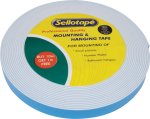 Sellotape Mounting Hanging Tape 11M X 2MM X 18MM
