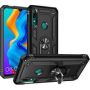 Shockproof Armor Stand Case For Huawei P30 Lite MAR-L01A Black