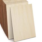 Siwuchye Unfinished Wood 15 Pack Basswood Sheets For Crafts Craft Wood Board For House Aircraft Ship Boat Arts And Crafts School