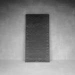 Eco Lasercut Screen D02 - 1800 X 900MM Grey 6MM Indoor