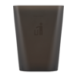 Black Plastic Waste Bin 12L