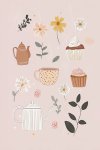 Tea Garden - Wall Art Print - A1