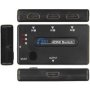 3-PORT HDMI Switch Black