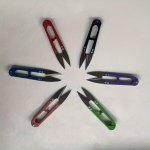 6-PIECE Thread Snipping Scissors Set - Stainless Steel Crafting & Diy MINI Sewing Shears Versatile Fabric & Yarn Trimming Tools