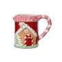 Mug With Gingerbread House 13X9X11CM - Pink