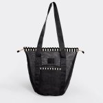 Meshie Bucket Bag: Black